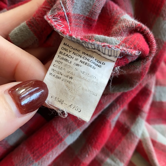 Vintage Levi’s Sutter Creek Plaid Flannel Button Up - Picture 9 of 11